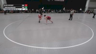 106 lbs Cons. Sub-rd Of 16 - Blaze Sevigny, Berge Elite Wrestling Academy vs Declan Mohler, 3F Wrestling