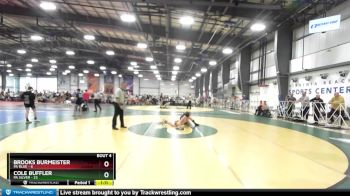 80 lbs Rd# 4- 2:00pm Friday Final Pool - Cole Buffler, PA Silver vs Brooks Burmeister, PA Blue