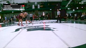 285 lbs Champ. Round 2 - Ben Szuba, Arizona State vs Max Vanadia, Michigan State