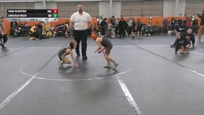 52 lbs Round 3 (6 Team) - Sam Schifer, Pursuit WC vs Lincoln Rich, Meridian Maniacs