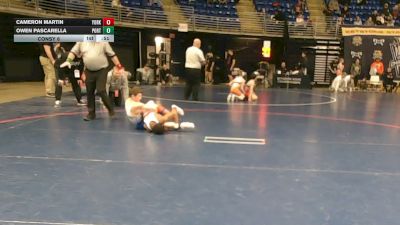 100 lbs Consy 6 - Cameron Martin, York Suburban vs Owen Pascarella, Port Allegany