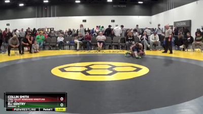95 lbs Semis & 1st Wrestleback (8 Team) - Eli Gentry, Minions vs Collin Smith, Steel Valley Renegades Wrestling Club