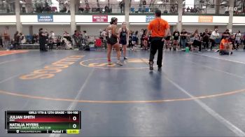 154-166 lbs Round 3 - Natalia Myers, Downers Grove Wrestling Club vs Julian Smith, RWC