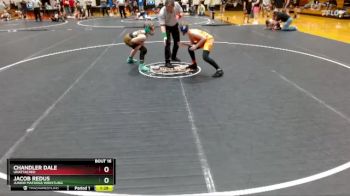 90/95 Round 2 - Jacob Redus, Junior MatDogs Wrestling vs Chandler Dale, Unattached