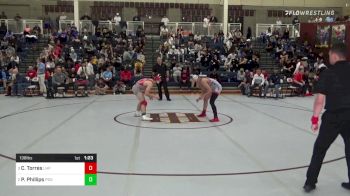 138 lbs Semifinal - Claudio Torres, Lake Highland Prep vs Pearce Phillips, Providence Day School