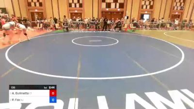 138 lbs Semifinal - Araya Guilmette, Ct vs Paisley Fox, Nj