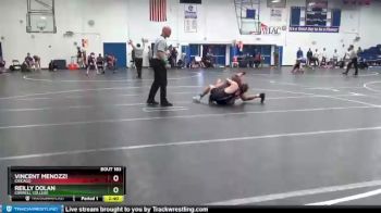 141 lbs 5th Place Match - Reilly Dolan, Cornell College vs Vincent Menozzi, Chicago