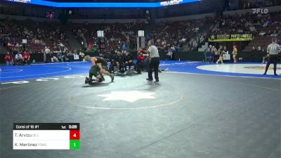 150 lbs Consi Of 16 #1 - Tj Arvizu, De La Salle vs Kaden Martinez, Ponderosa