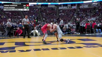 160 lbs Consi 5 - Jordan Thompson, Bradford vs Shane Wagner, Faith Christian