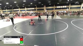 50 lbs Quarterfinal - Ezekiel Olsen, Best Trained Wrestling vs John Scarminach, Grindhouse WC