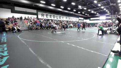 190 lbs Cons. Round 2 - Justice Davis, East Bakersfield vs Ethan Amabisca, Roosevelt