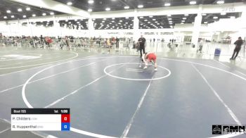 109 lbs Consolation - Paylynn Childers, Lionheart WC vs Regan Huppenthal, Brighton WC