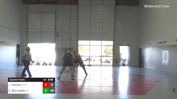 285 lbs Quarterfinal - Jay Hanson, Askren2 vs Zach Burroughs, Jeff Jordan