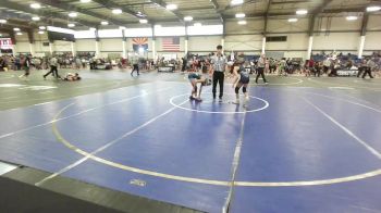 94 lbs Rr Rnd 1 - Jasmine Buck, Dominate Club Wrestling vs Sophia Mohamed, WAR Wrestling Club