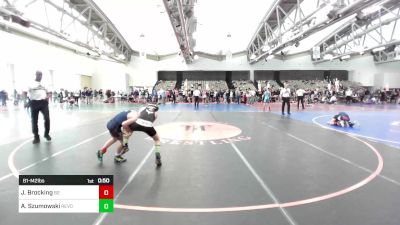 81-M2 lbs Semifinal - Jake Brocking, Barn Brothers vs Adrian Szumowski, Revolution Wrestling Club