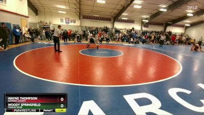 285A Quarterfinal - Woody Springfield, Tongue River vs Wayne Thompson, Natrona County