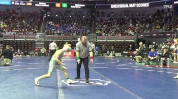 1A-126 lbs Champ. Round 1 - Owen Fletcher, Underwood vs Waylon Logue, Southeast Warren/Melcher-Dallas