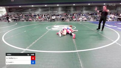 118 lbs Consi Of 32 #1 - Abigail DeBerry, VA vs Cameron Lord, FL