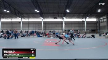 97 lbs Round 1 (4 Team) - Emily Finley, Team Northwest vs Logan Bachelor, Grangeville Youth Wrestling