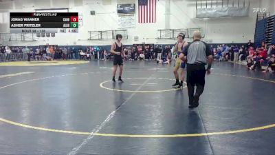 138 lbs Champ. Round 1 - Jonag Wanner, Canby vs Asher Fritzler, Aloha