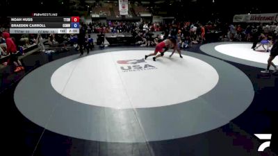 285 lbs Noah Huss, TCWA - Tri-Counties Wrestling Association vs Braeden Carroll, CMWA - Coastal Mountain Wrestling Association