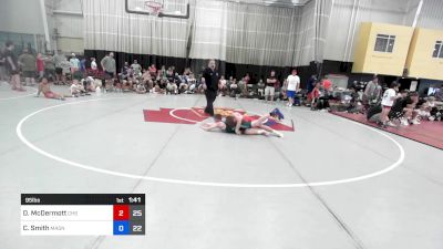 95 lbs Rr Rnd 2 - Danny McDermott, Carolina Hammer Squad vs Chase Smith, Mat Assassins Red