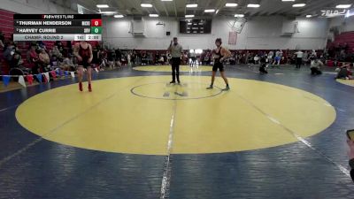 134 lbs Champ. Round 2 - Harvey Currie, San Ramon Valley vs Thurman Henderson, Mc Kinleyville