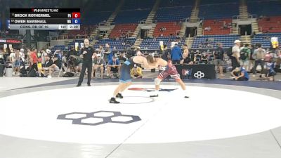 132 lbs Cons. Rd Of 16 - Brock Rothermel, Pennsylvania vs Owen Marshall, Washington