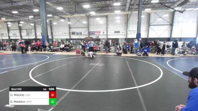 77 lbs Rr Rnd 2 - Dillon Mackie, Lebanon Mat Club vs Grayson Maddux, Umpqua Wrestling Club