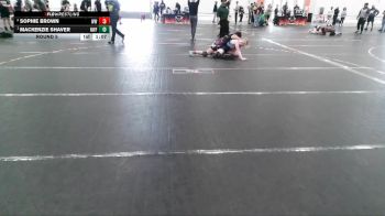129/136 Round 5 - Mackenzie Shaver, NC Wrestling Factory vs Sophie Brown, The Storm Wrestling Center