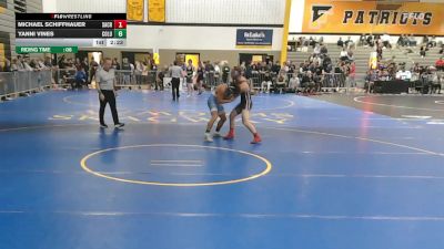 141Red lbs Final - Michael Schiffhauer, Sacred Heart vs Yanni Vines, Columbia