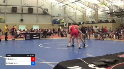 79 kg Consi Of 16 #2 - Taylor Cahill, Clarion RTC vs Bryce Rogers, New England RTC