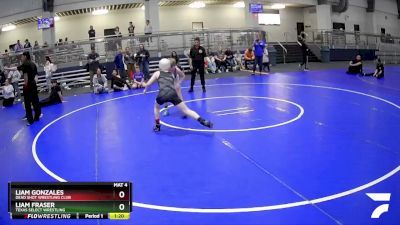 95 lbs 1st Place Match - Liam Fraser, Texas Select Wrestling vs Liam Gonzales, Dead Shot Wrestling Club