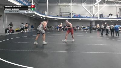 285 lbs Consi Of 8 #2 - John Vincinguerra, Penn vs Cooper Rudolph, Virginia