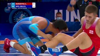92 kg Qualif. - Andro Margishvili, GEO vs Nurbolot Adyl Uulu, KGZ