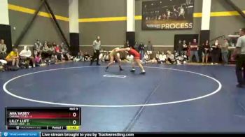 136 lbs Round 2 (3 Team) - Lilly Luft, Grand View vs Ava Vasey, Chasing Titles