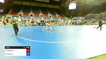 132 lbs Rnd Of 16 - Roman Stewart, Missouri vs Bryce Palmer, Texas