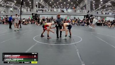 120 lbs Round 4 (8 Team) - Jeremy Cannedy, Junior Terps Express vs Carson Thibodeaux, Backyard Brawler