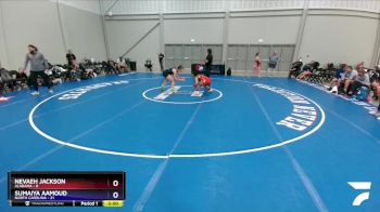 152 lbs Round 3 (4 Team) - Nevaeh Jackson, Alabama vs Sumaiya Aamoud, North Carolina