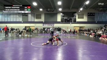 140 lbs Semifinal - Jolee Strohmeyer, Dubuque Senior vs Destiny Hoeppner, Cedar Falls