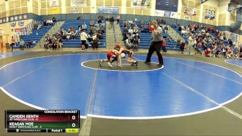 49 lbs Cross Bracket (8 Team) - Camden Genth, Jet Wrestling Club vs Keagan Moe, Husky Wrestling Club