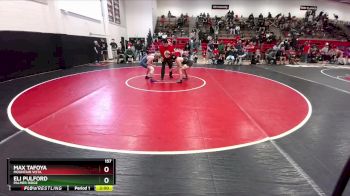 157 lbs Champ. Round 2 - Eli Pulford, Palmer Ridge vs Max Tafoya, Mountain Vista