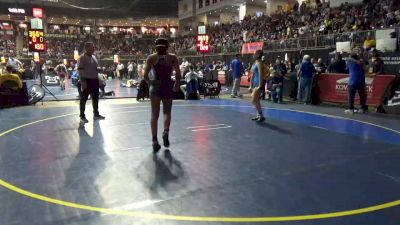 125 lbs Semifinal - Adriana Bowling, Gettysburg vs Jenna Kophazy, United