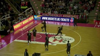 REPLAY: Telekom Baskets Bonn vs Crailsheim Merlins