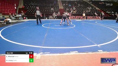 175 lbs Rr Rnd 5 - Ethan Montiel, Rogue Warrior Wrestling vs Hunter Linzy, HURRICANE WRESTLING ACADEMY