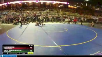 1A 145 lbs Cons. Round 1 - Lucas Ferro, Tarpon Springs vs Mikel Pierce-Walker, Jensen Beach