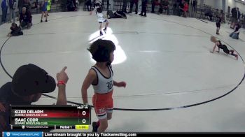 1 lbs Quarterfinal - Kizer Delarm, Aurora Wrestling Club vs Isaac Codr, Seward Wrestling Club