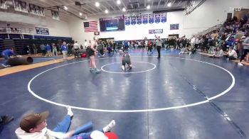 215 lbs Cons. Semi - Riggdon Smith, Central vs Deagon King, Wright