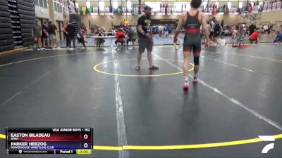 152 lbs Cons. Round 4 - Easton Biladeau, Iowa vs Parker Herzog, Powerhouse Wrestling Club