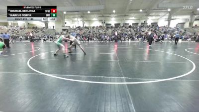 145 lbs Champ. Round 1 - Marcus Torvik, Williamson Co Wrestling Club vs Michael Derlinga, Swarm Wrestling